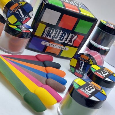 rubikgolden Acrílicos 8 pz Rubik