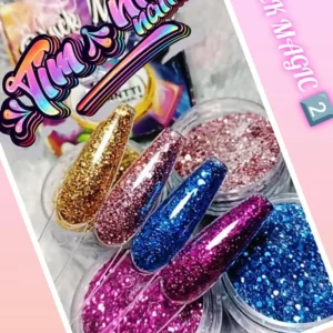 Acrílicos de 4 pz Black Magic 2