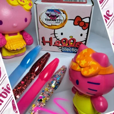 Acrílicos de 4 pz Hello