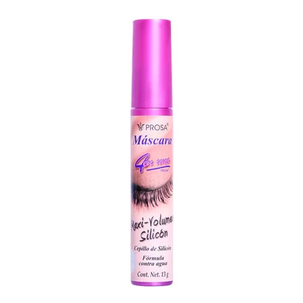 Máscara de Pestañas Maxi-Volumen Silicón