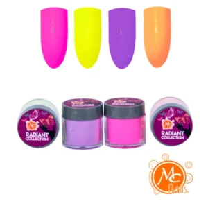 Acrílicos de 4 pz Radiant Fiusha