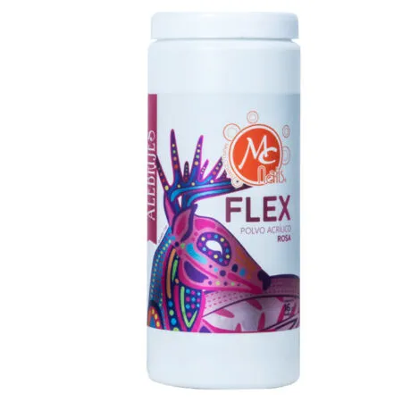 felxrosa16ozmc Polvo Acrílico 16 oz Rosa