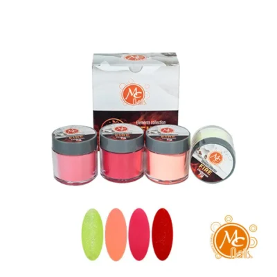Acrílicos de 4 pz Elements Fire