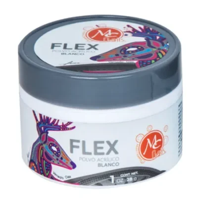 flezbco1ozmc Polvo Acrílico 1 oz Blanco