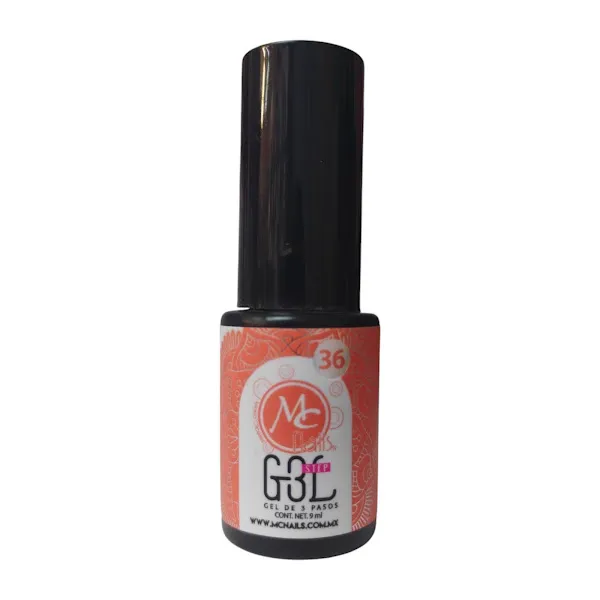 g3l36 Gel 3 Step MC Nails #36