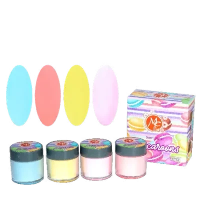 macaroonsmc Acrílicos de 4 pz Sweet Macaroons