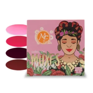 Acrílicos de 4 pz Muxes Malva