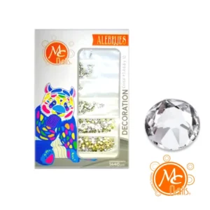 Paquete 1440 Cristales MC Nails Cristal