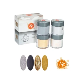 Acrílicos de 4 pz Elements Metal