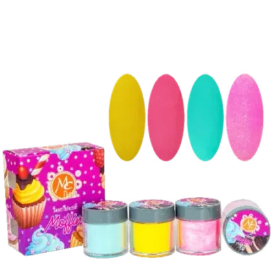 moffinsmc Acrílicos de 4 pz Sweet Moffins