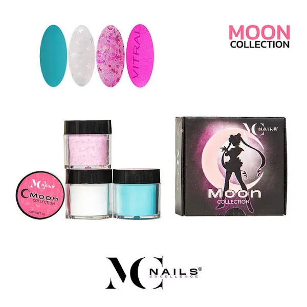 moonmc Acrílicos de 4 pz Excellence Moon