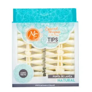 Tips 700 pz Punta de Lanza Natural