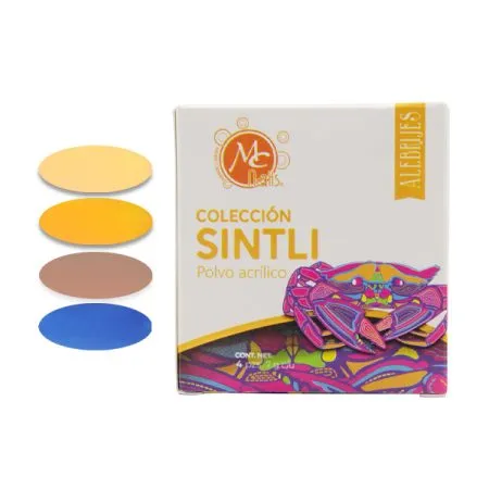 Acrílicos de 4 pz Alebrijes Sintli