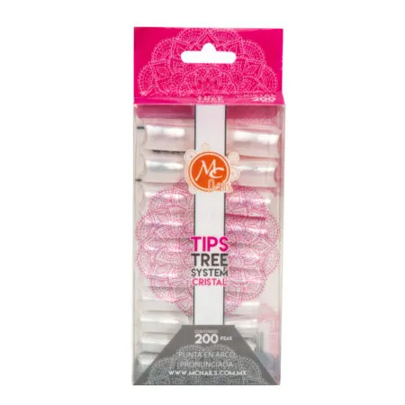 Tips 200 pz cristal