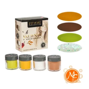 Acrílicos de 4 pz Femme Valiente y Apasionada