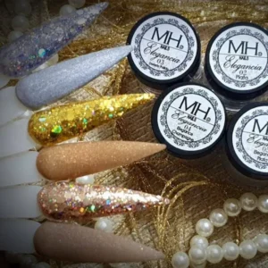 Acrílicos de 6 pz MH Elegancia