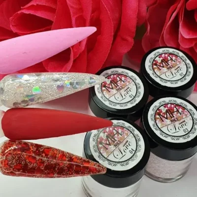 lovemh Acrílicos de 4 pz MH Love