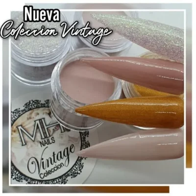vintagemh Acrílicos de 4 pz MH Vintage