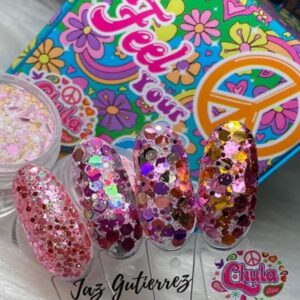 Acrílicos de 4 pz Chula Nails Feel Your Soul