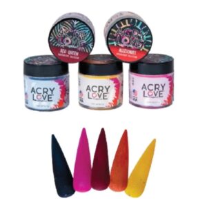 Kaleidoscopeal Acrílicos de 5 pz AcryLove Kaleidoscope