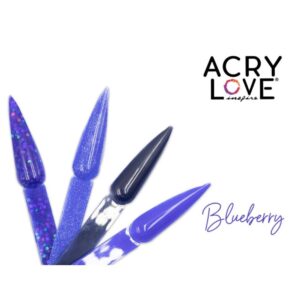 blueberry Acrílicos de 4 pz AcryLove Blueberry