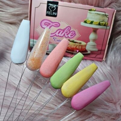 Acrílicos de 6 pz Felini Cake