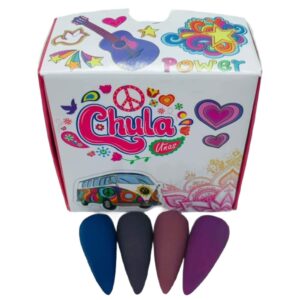 Acrílicos de 4 pz Chula Nails Chula