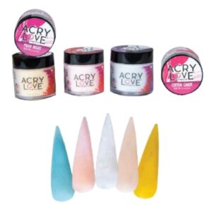 dejavual Acrílicos de 5 pz AcryLove Deja Vu