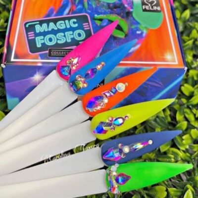 Acrílicos de 6 pz Felini Magic Fosfo