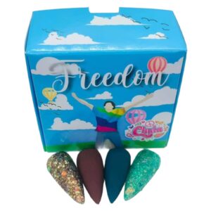 Acrílicos de 4 pz Chula Nails Freedom