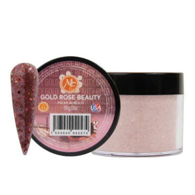 Polvo Acrílico MC Nails Gold Rose Beauty