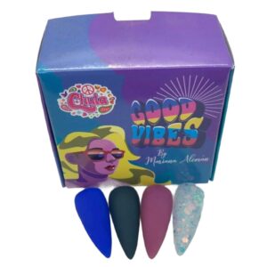 Acrílicos de 4 pz Chula Nails Good Vibes
