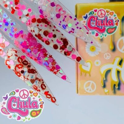 Acrílicos de 4 pz Chula Nails Honey