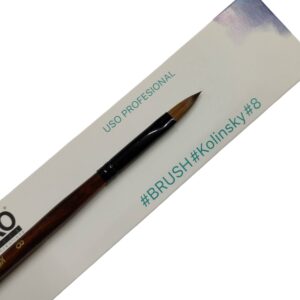 koko8 Pincel Kolinsky Profesional No. 8 Koko Nails