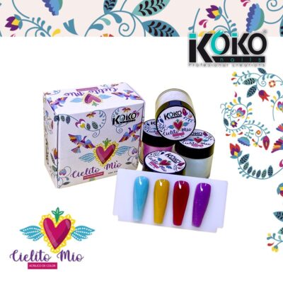 Acrílicos de 4 pz Koko Cielito Mío
