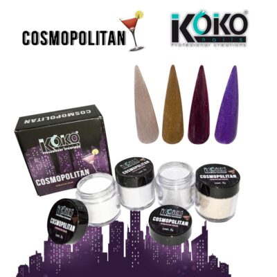 Acrílicos de 4 pz Koko Cosmopolitan