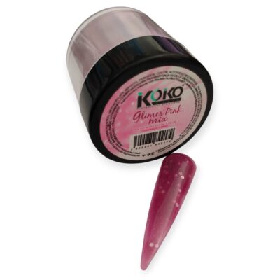 Polvo Acrilico Koko Glimer Pink