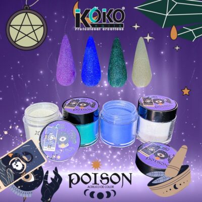 Acrílicos de 4 pz Koko Poison