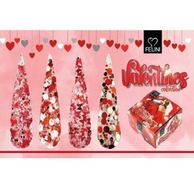 Acrílicos de 4 pz Felini Valentines