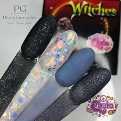Acrílicos de 4 pz Chula Nails Witches
