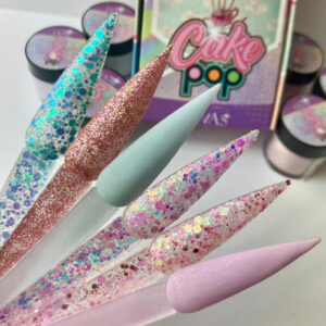 Acrílicos de 6 pz Divas Cake Pop