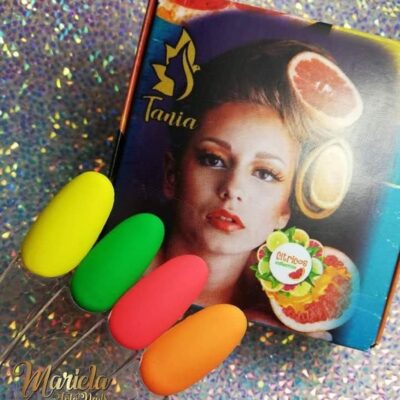 Acrílicos de 4 pz Tania Citricos