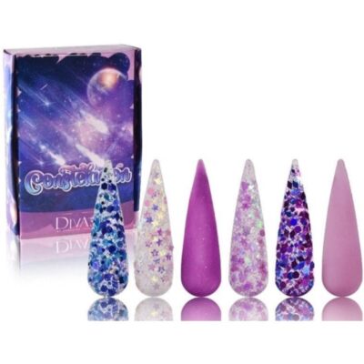 Acrílicos de 6 pz Divas Constelación