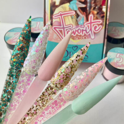 Acrílicos de 6 pz Divas Favorite