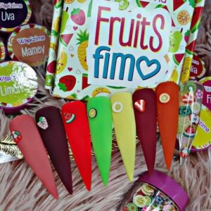 Acrílicos de 8 pz Wapizima Fruits Fimo