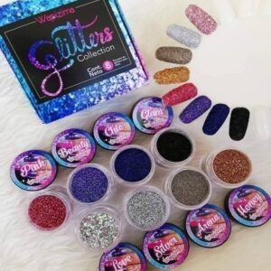 Acrílicos de 8 pz Wapizima Glitter