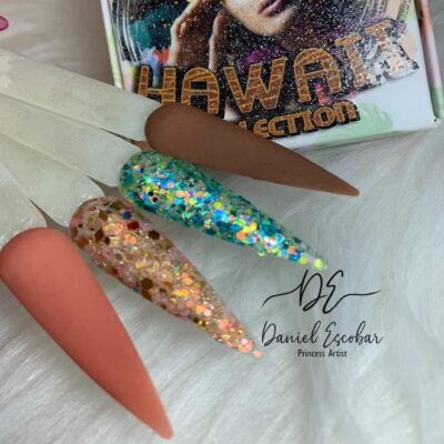 Acrílicos de 4 pz Princess Hawaii