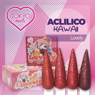 Acrílicos de 4 pz Tokyo Nails Lovely