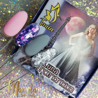 Acrílicos de 4 pz Tania Luna Romántica