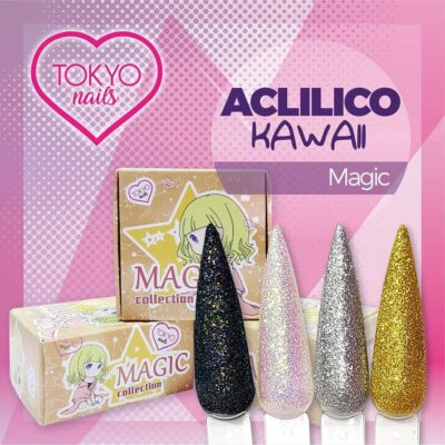 Acrílicos de 4 pz Tokyo Nails Magic